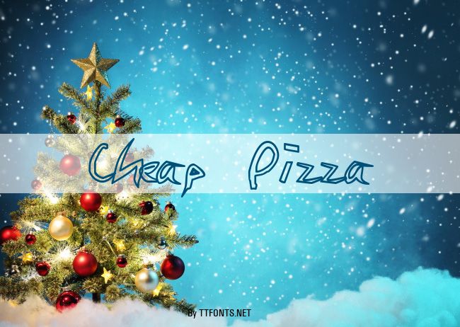Cheap Pizza example