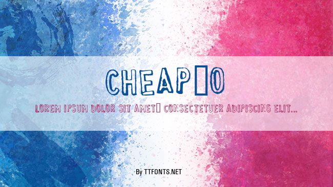 CHEAP_O example