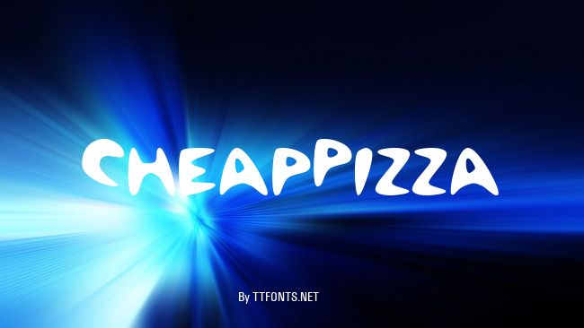 CheapPizza example