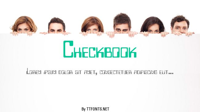Checkbook example