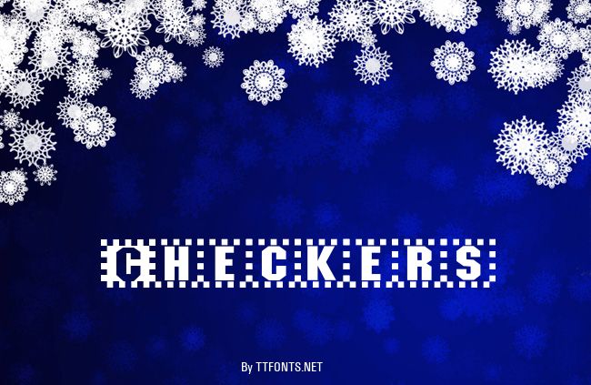 Checkers example