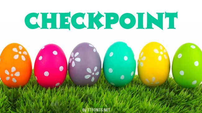 Checkpoint example