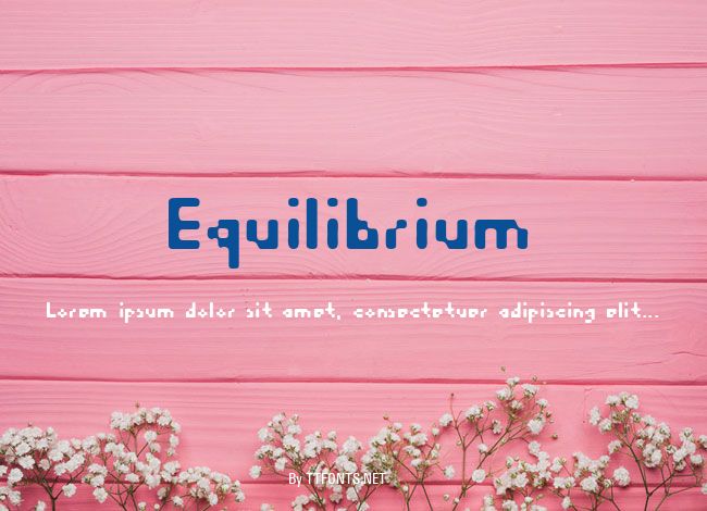 Equilibrium example