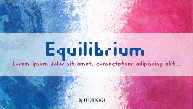 Equilibrium example