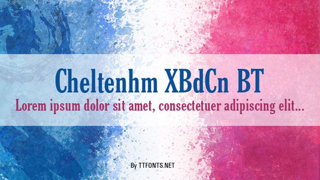 Cheltenhm XBdCn BT example
