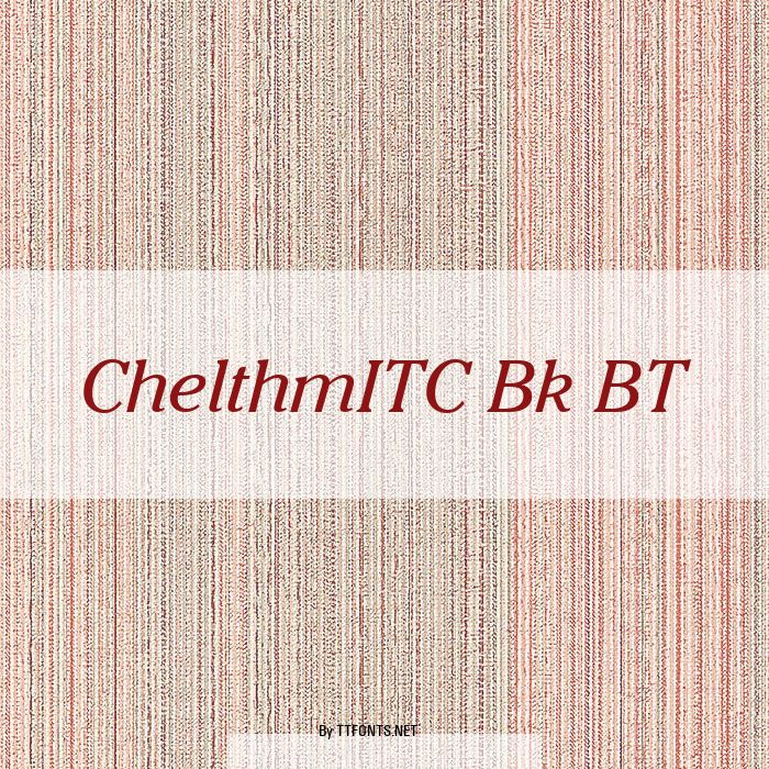 ChelthmITC Bk BT example