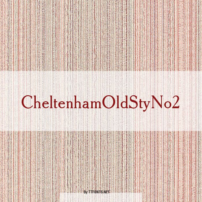 CheltenhamOldStyNo2 example