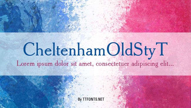 CheltenhamOldStyT example