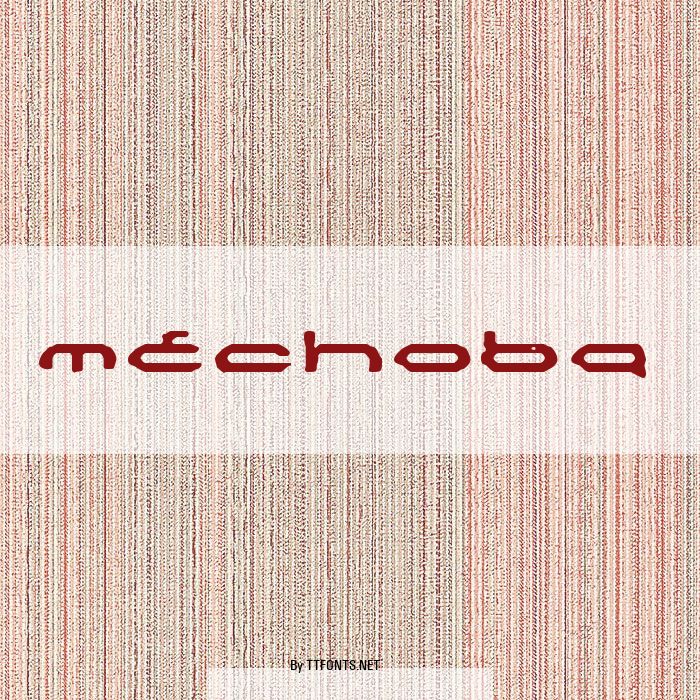 Mechoba example