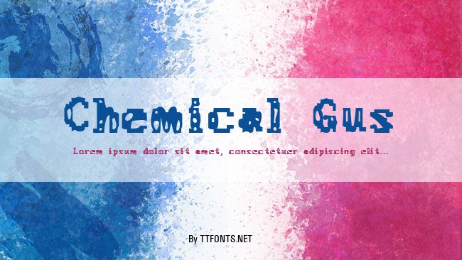 Chemical Gus example