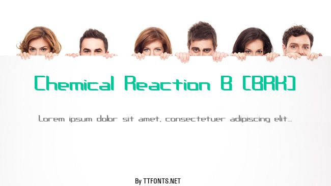 Chemical Reaction B (BRK) example