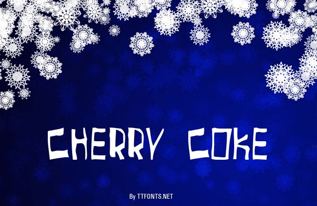 Cherry Coke example