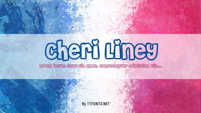 Cheri Liney example