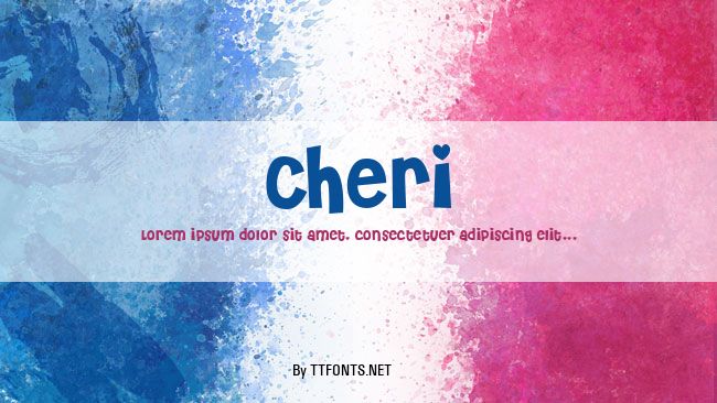 Cheri example