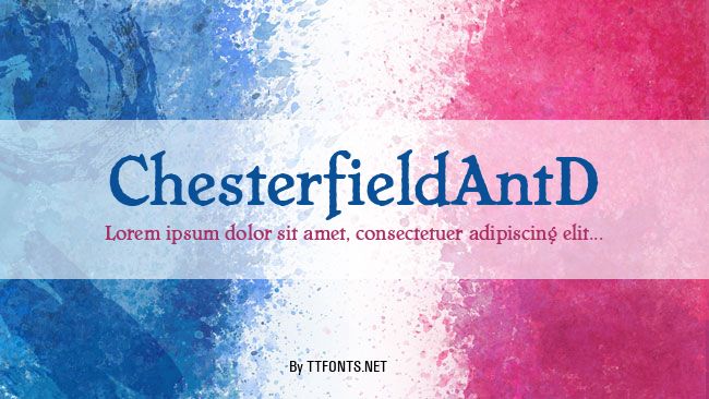ChesterfieldAntD example