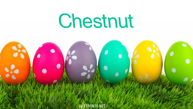 Chestnut example