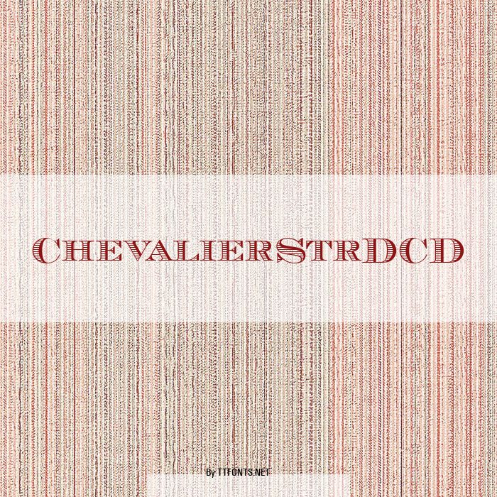ChevalierStrDCD example