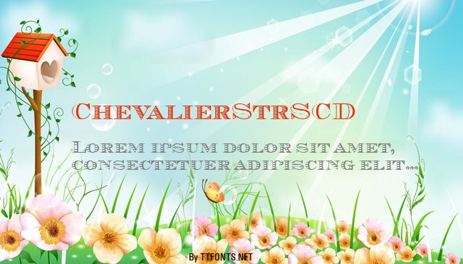 ChevalierStrSCD example