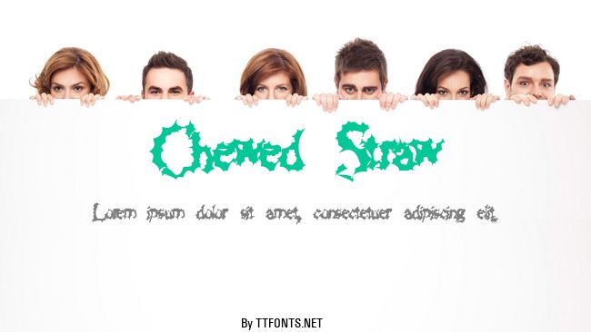 Chewed Straw example