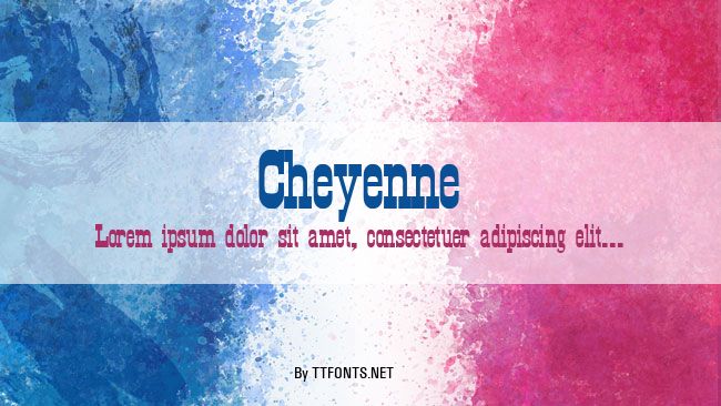 Cheyenne example