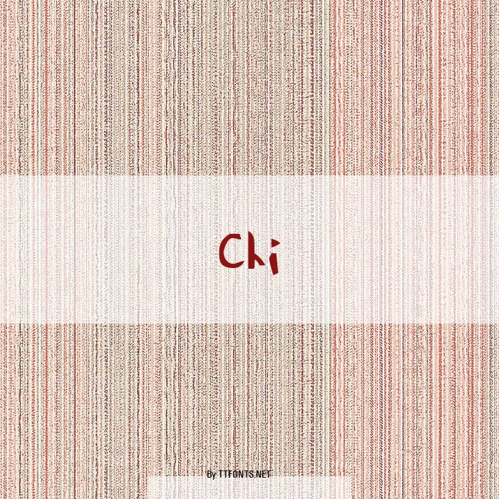 Chi example