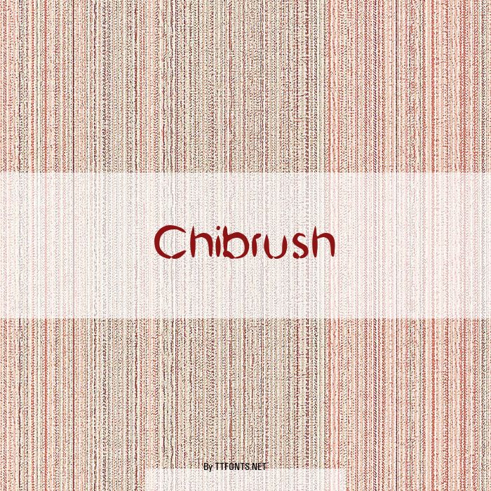 Chibrush example