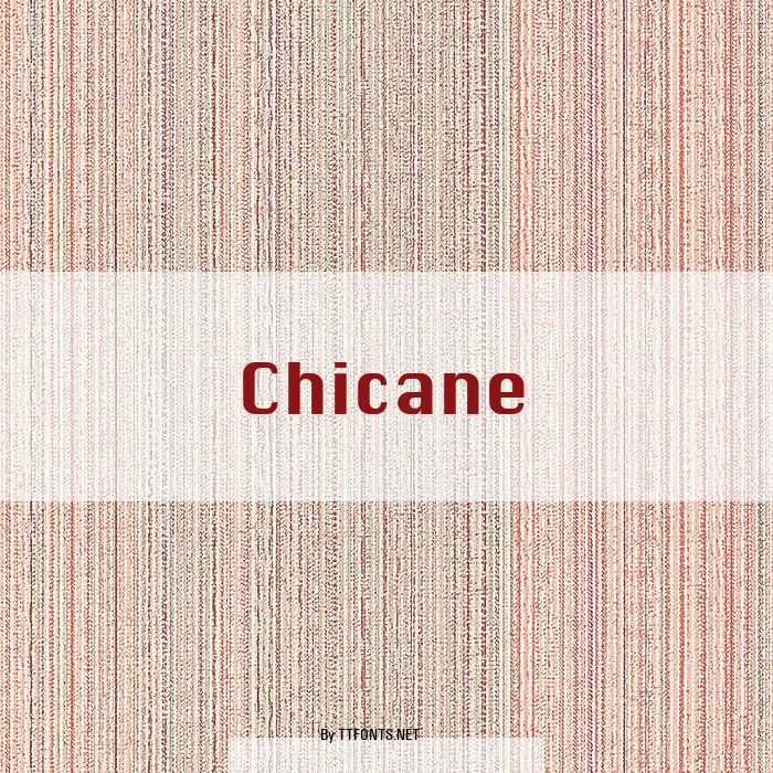 Chicane example