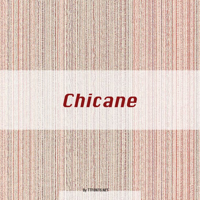 Chicane example