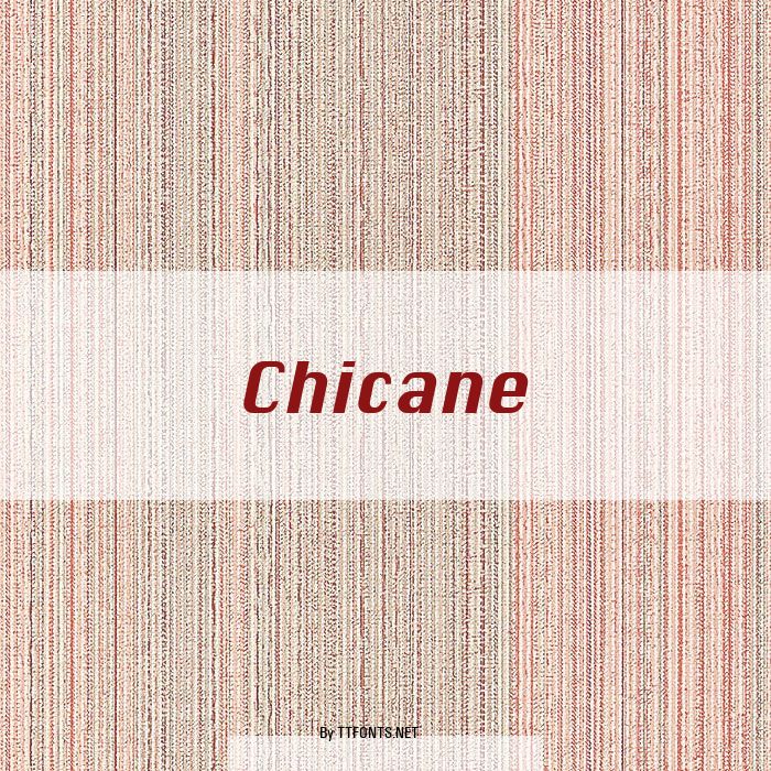 Chicane example