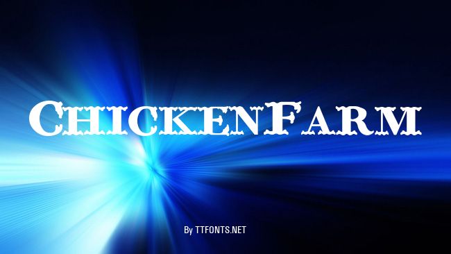 ChickenFarm example