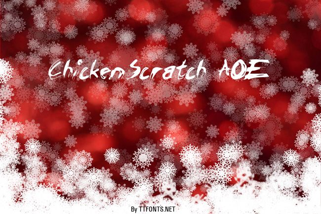 ChickenScratch AOE example