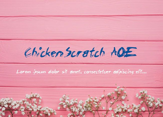 ChickenScratch AOE example