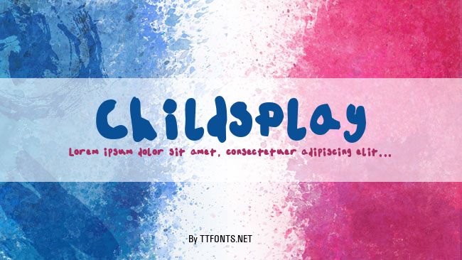 ChildsPlay example