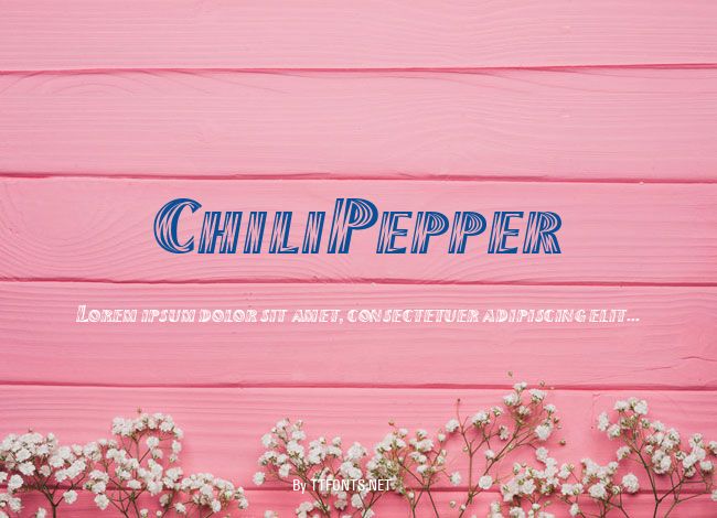 ChiliPepper example