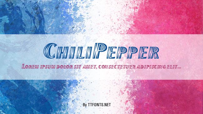 ChiliPepper example