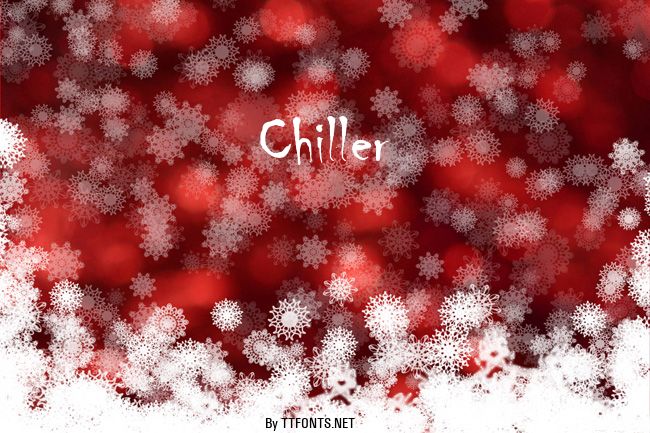 Chiller example