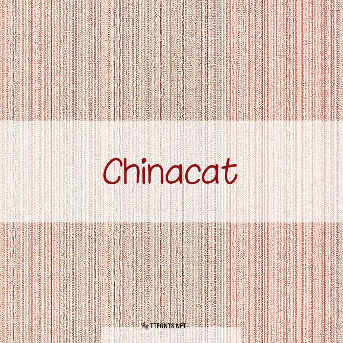 Chinacat example