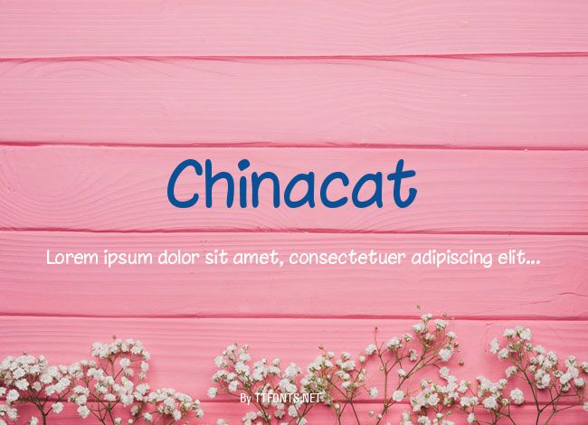 Chinacat example