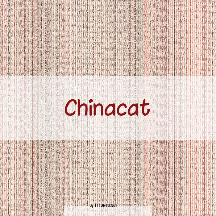 Chinacat example