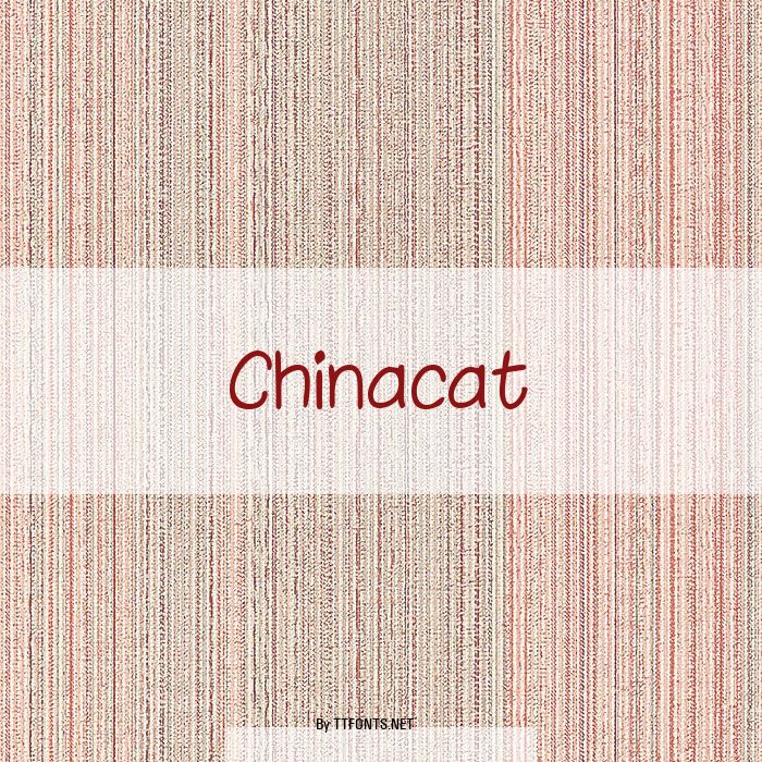 Chinacat example