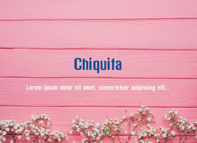 Chiquita example