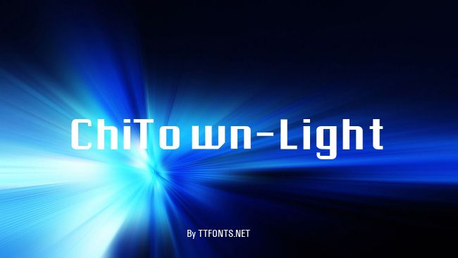 ChiTown-Light example