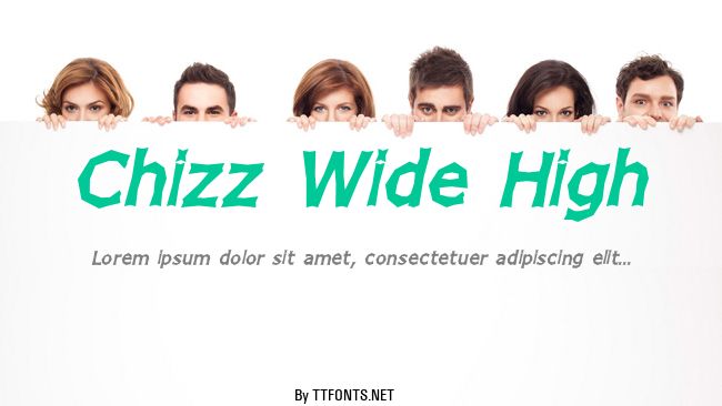 Chizz Wide High example