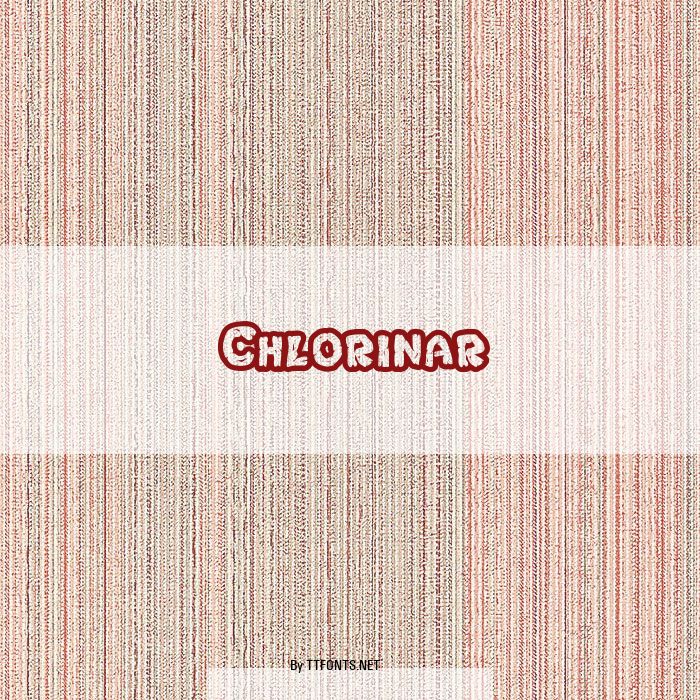 Chlorinar example