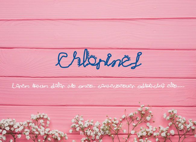 Chlorinej example