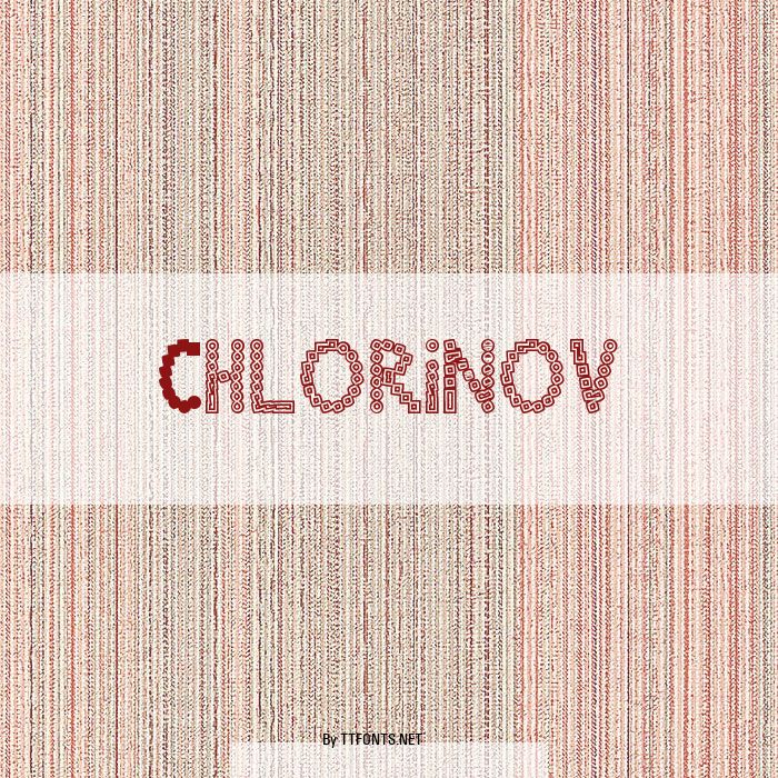 Chlorinov example