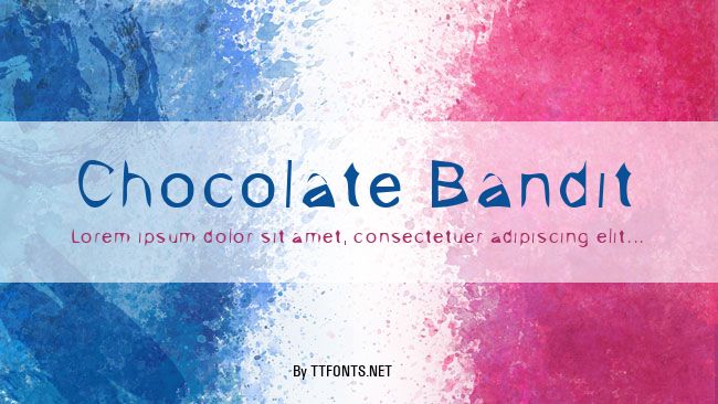 Chocolate Bandit example
