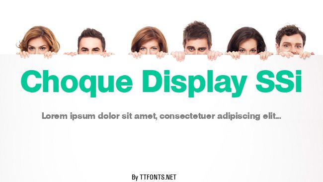 Choque Display SSi example