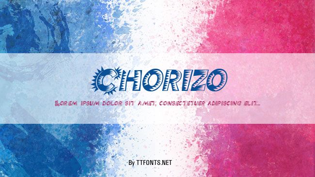 Chorizo example
