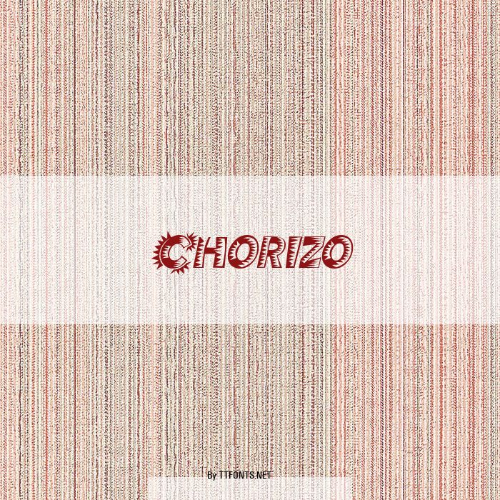 Chorizo example